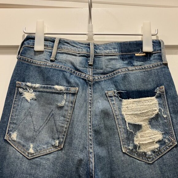 Barely Worn Mother Tripper Weekend Fray Jeans Size 26 - Picture 9 of 10